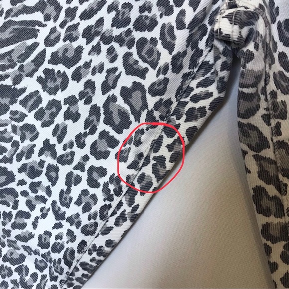 Current/Elliott Leopard Stiletto Ankle Skinny Jean - Picture 8 of 8